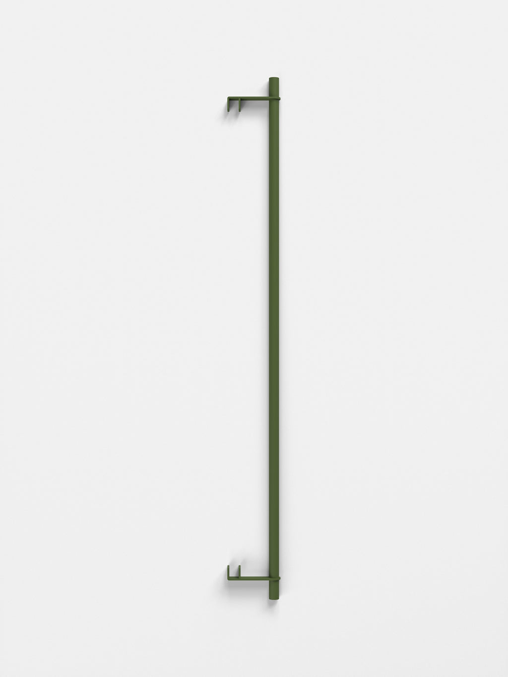 Pine Green Moebe Shelving System: Customizable Wall Shelving Clothes Bar