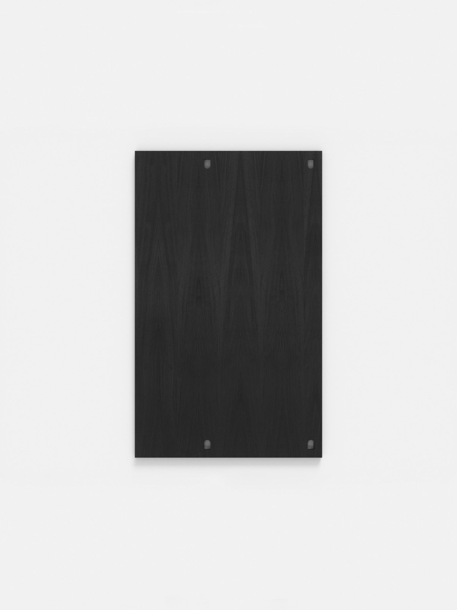 Moebe Black Wall Shelving Desk 85cm - Stylish MDF Shelving System