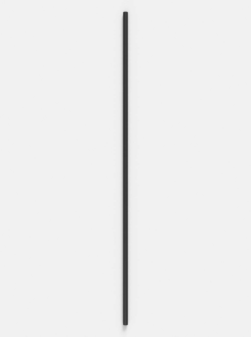 Moebe Black Steel Wall Shelving System - 115 cm Height, Customizable