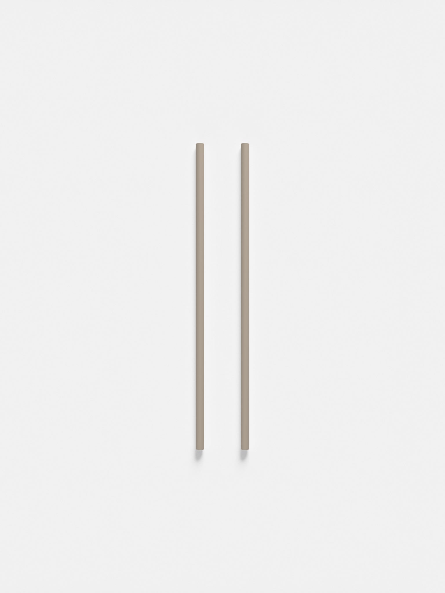 Moebe Shelving System: Customizable Wall Shelving Leg 65 cm, Warm Grey