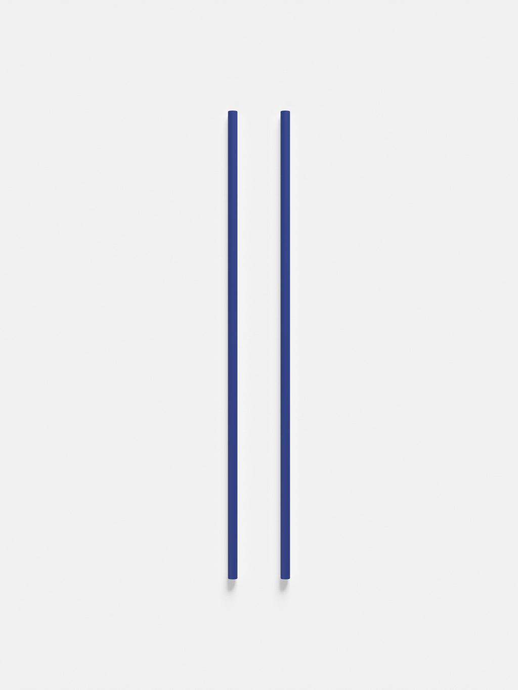 Moebe Deep Blue Wall Shelving System - 85 cm Steel Legs, Set of 2