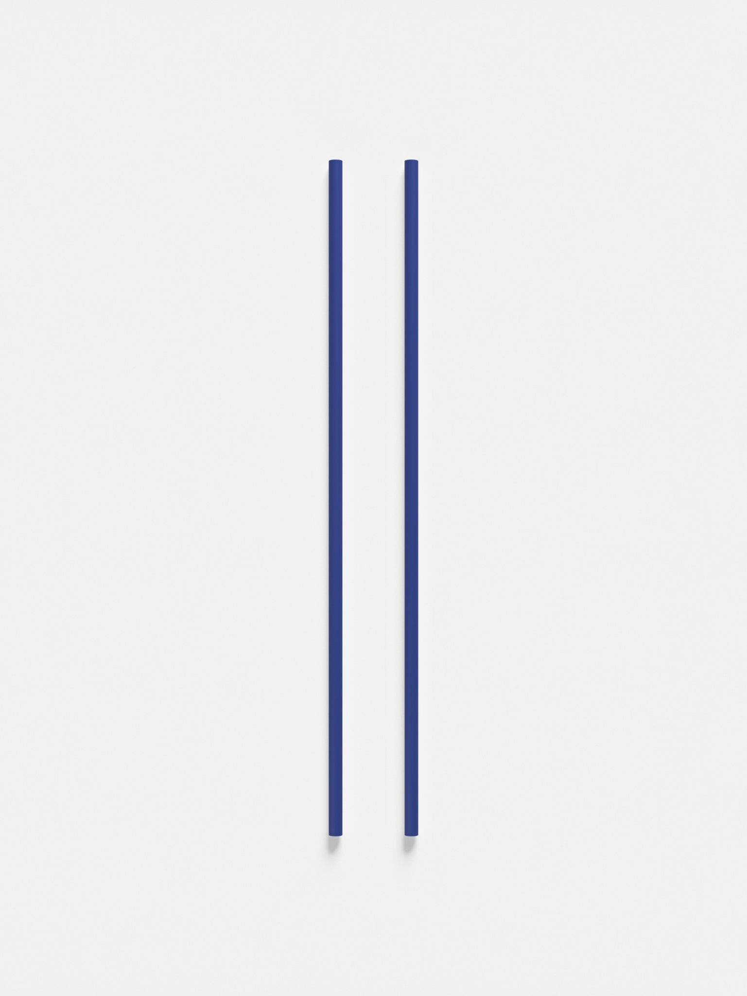 Moebe Deep Blue Wall Shelving System - 85 cm Steel Legs, Set of 2