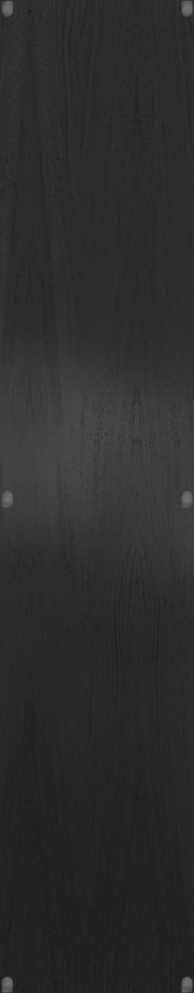 Moebe Black Wall Shelving System - 162x35 cm MDF Shelf for Home