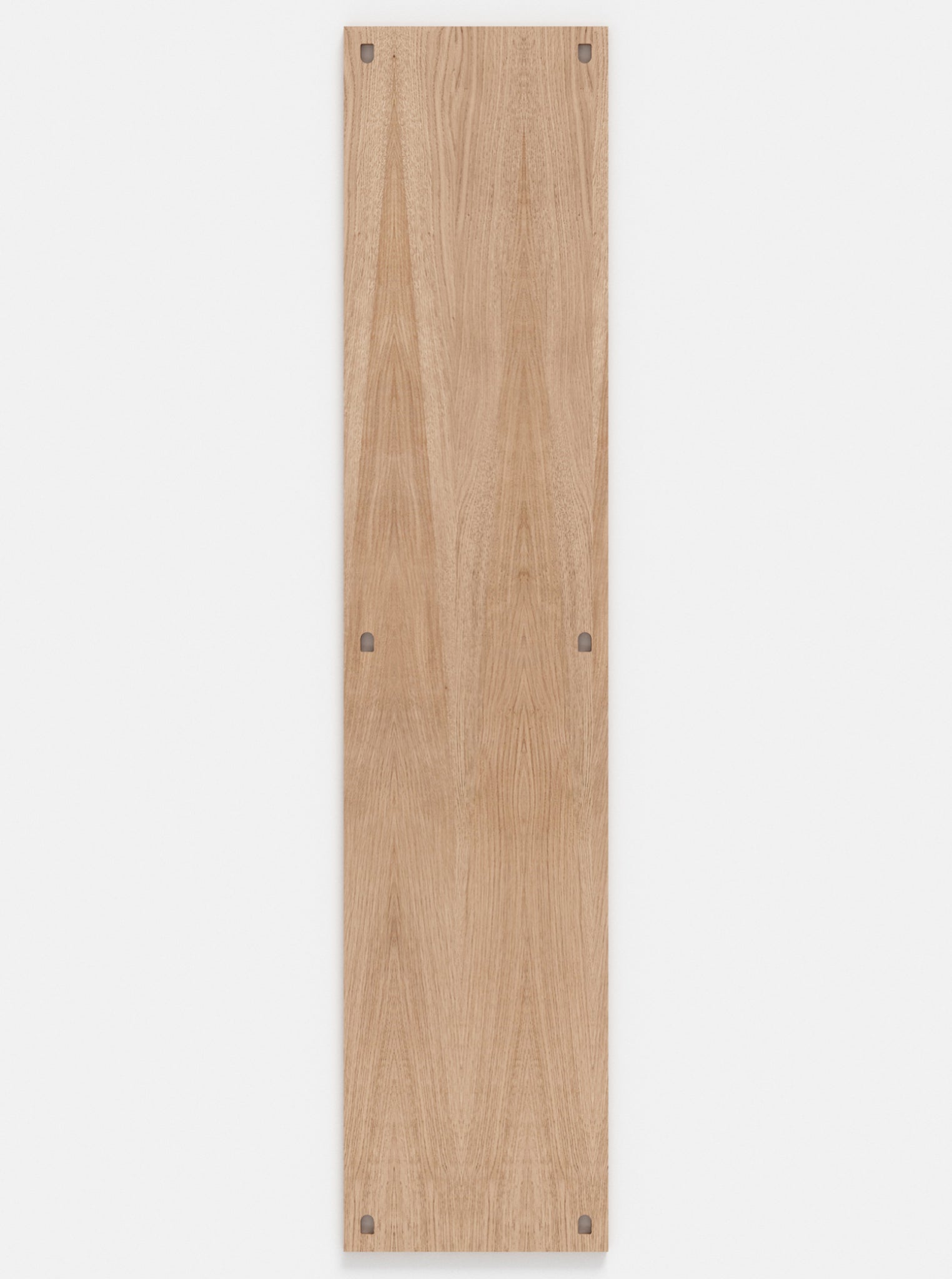 Moebe Oak Wall Shelving System - 162x35 cm MDF Veneer Shelf