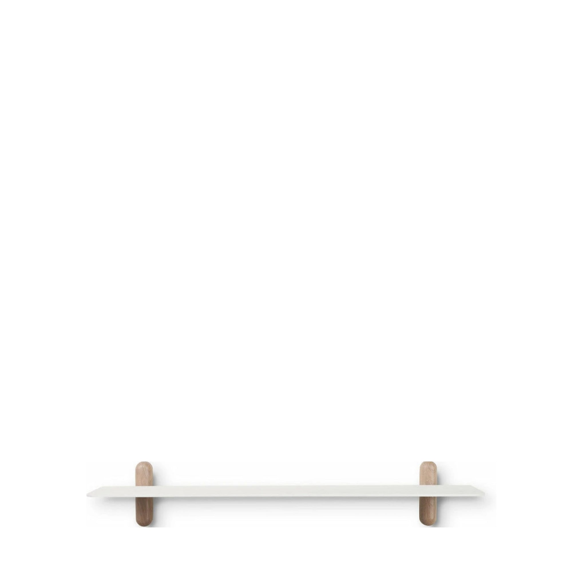 Gejst Nivo Regal G Wall Shelf – Light Oak/white Minimalist 80×64 Cm
