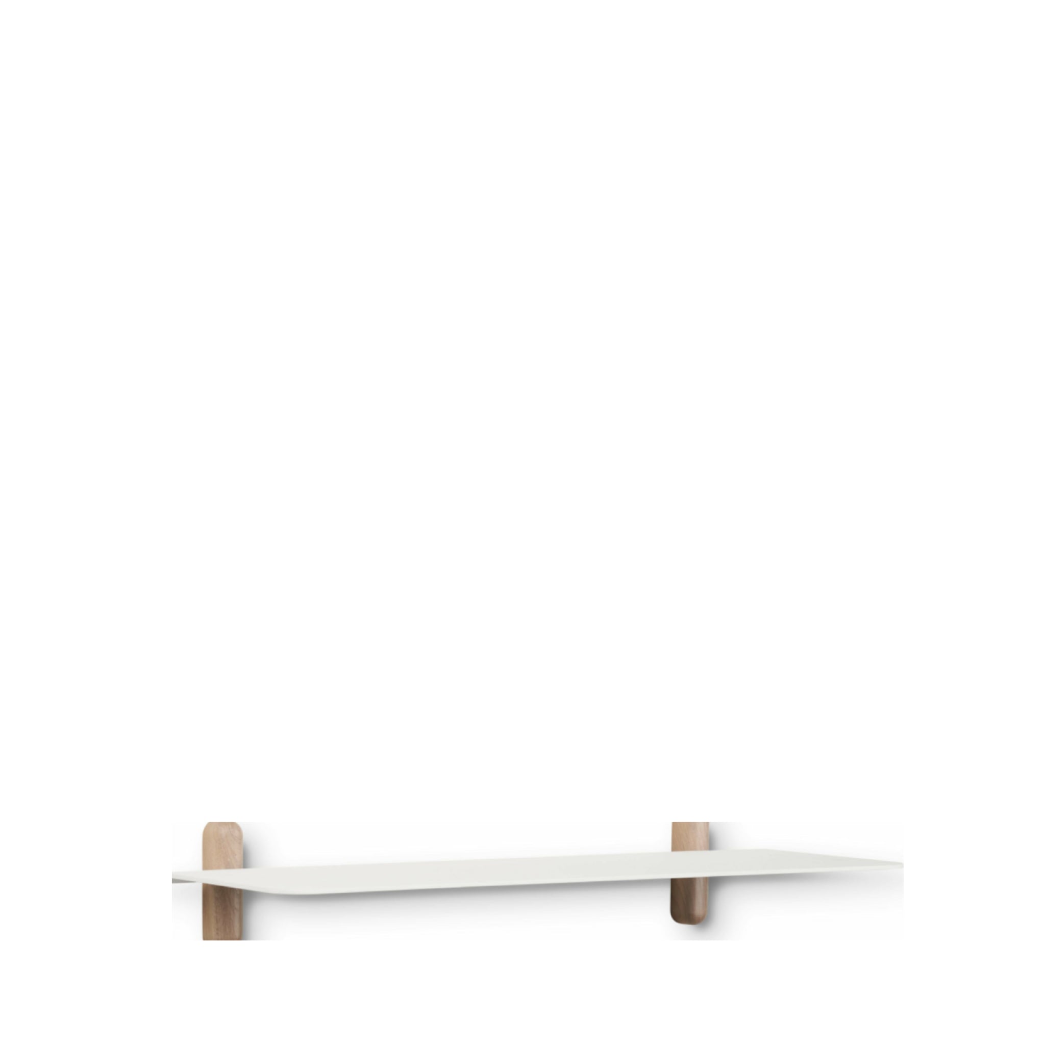 Gejst Nivo Regal G Wall Shelf – Light Oak/white Minimalist 80×64 Cm