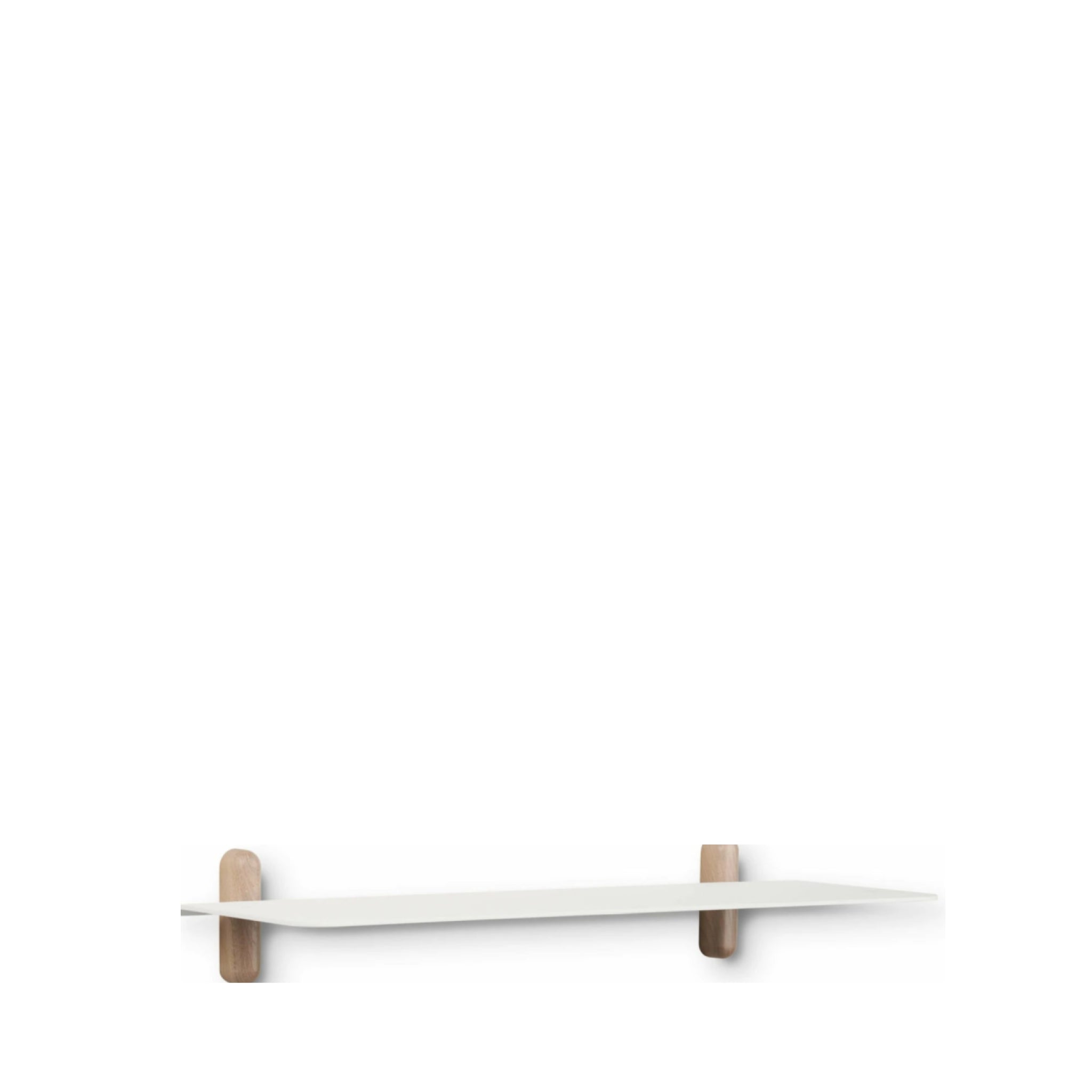 Gejst Nivo Regal G Wall Shelf – Light Oak/white Minimalist 80×64 Cm