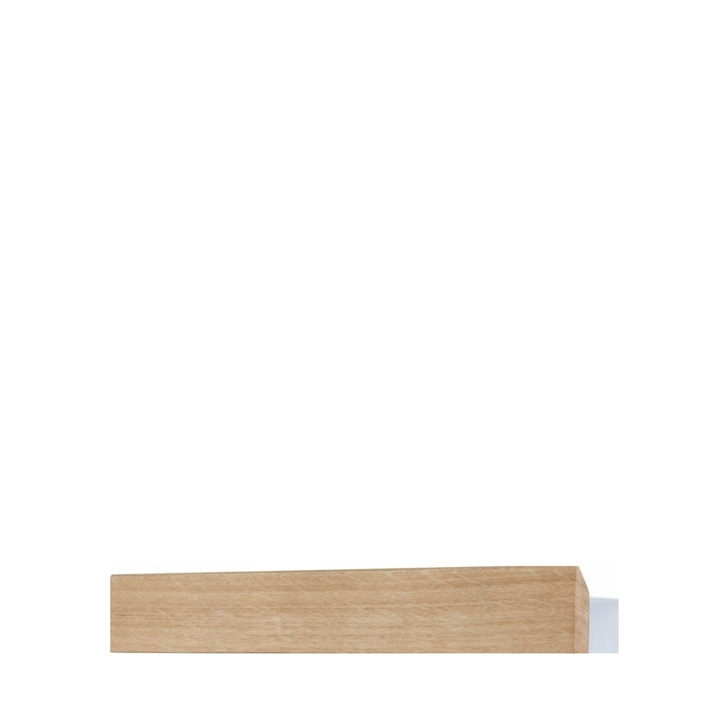 Gejst FLEX Rail 40 Oak/White – Magnetic Wall Rail for Narrow Spaces