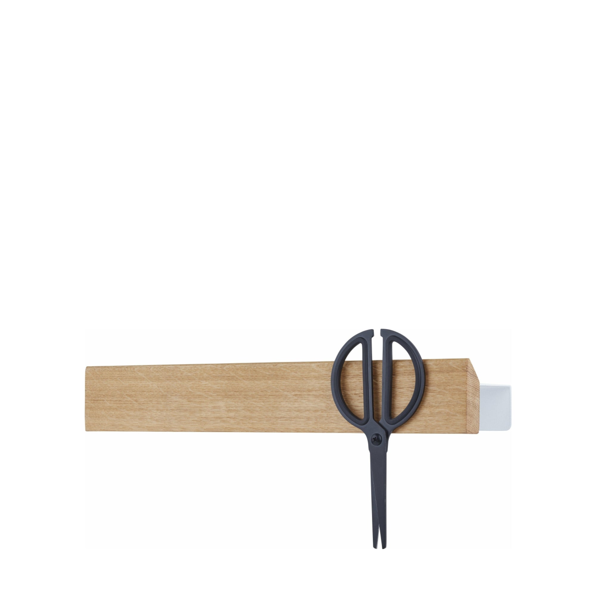 Gejst FLEX Rail 40 Oak/White – Magnetic Wall Rail for Narrow Spaces