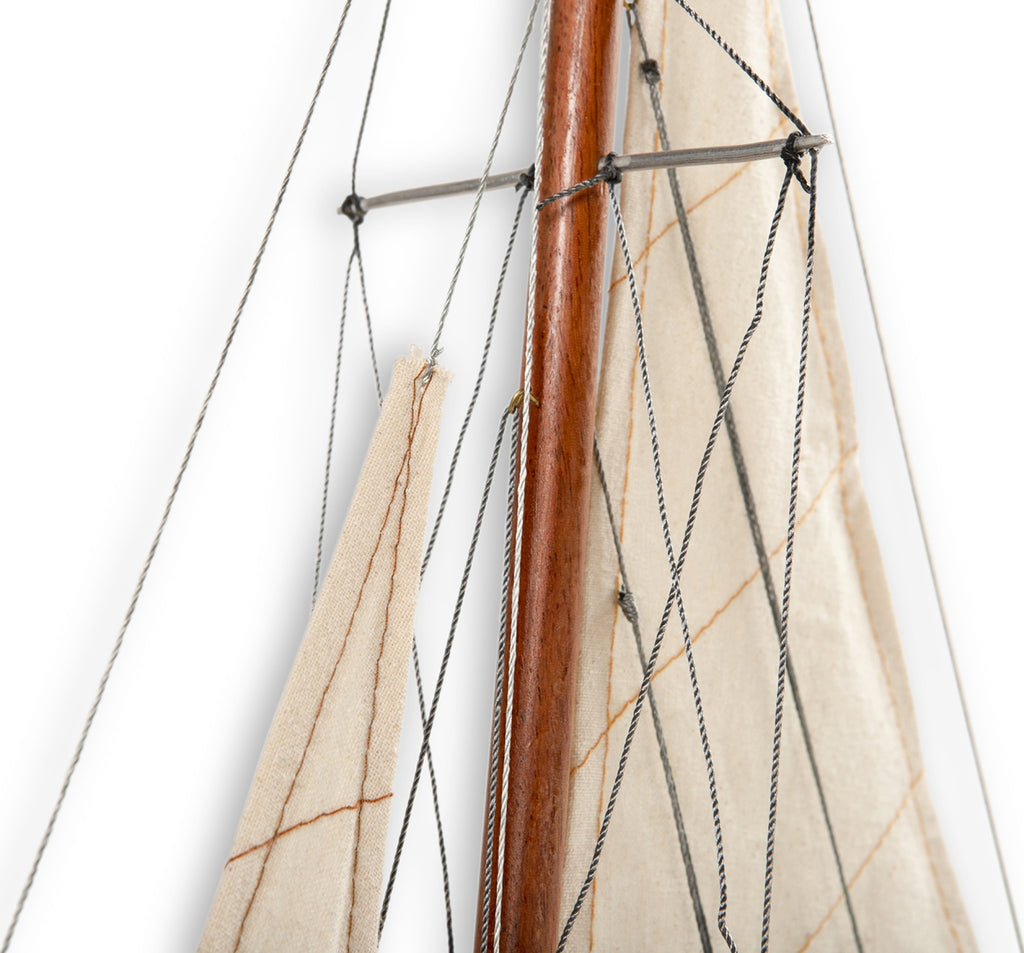 Authentic Models Endeavour L60 Sailing Ship Model, Black/white