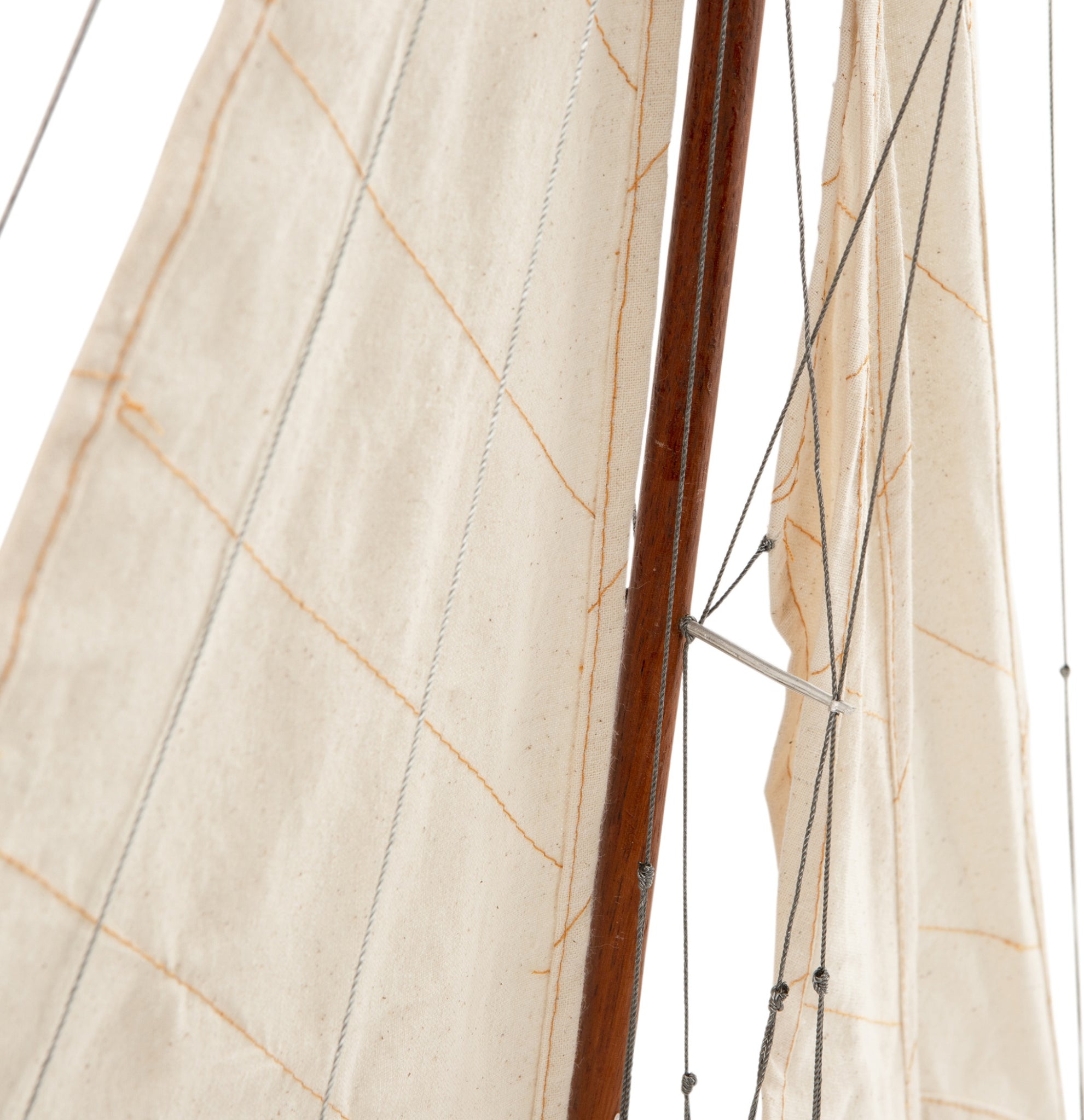 Authentic Models Endeavour L60 Sailing Ship Model, Red/white