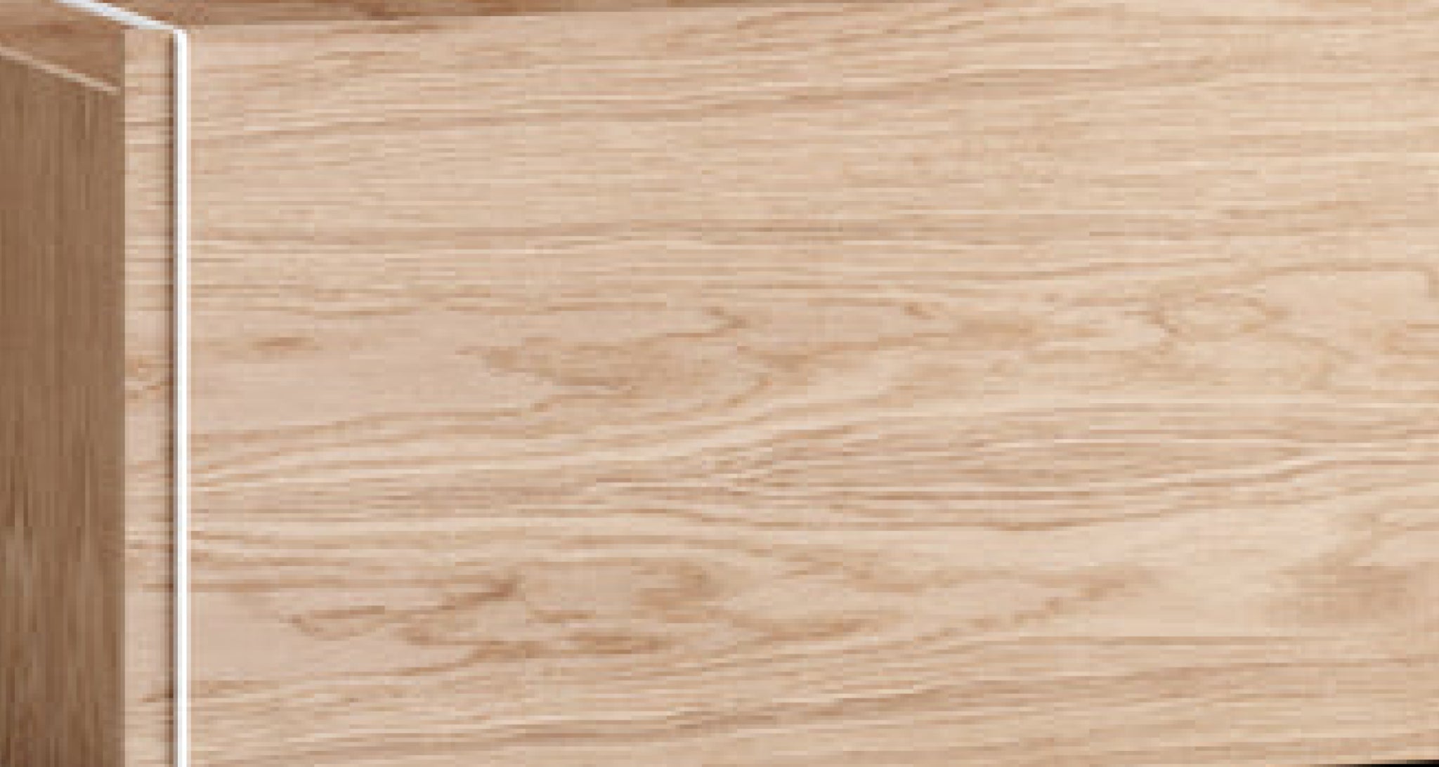 Spacious Moebe Oak/White Storage Box - 47L, Stackable & Easy Assembly