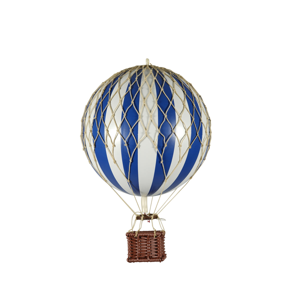 Authentic Models Travels Light Balloon Model, Blue/white, Ø 18 Cm