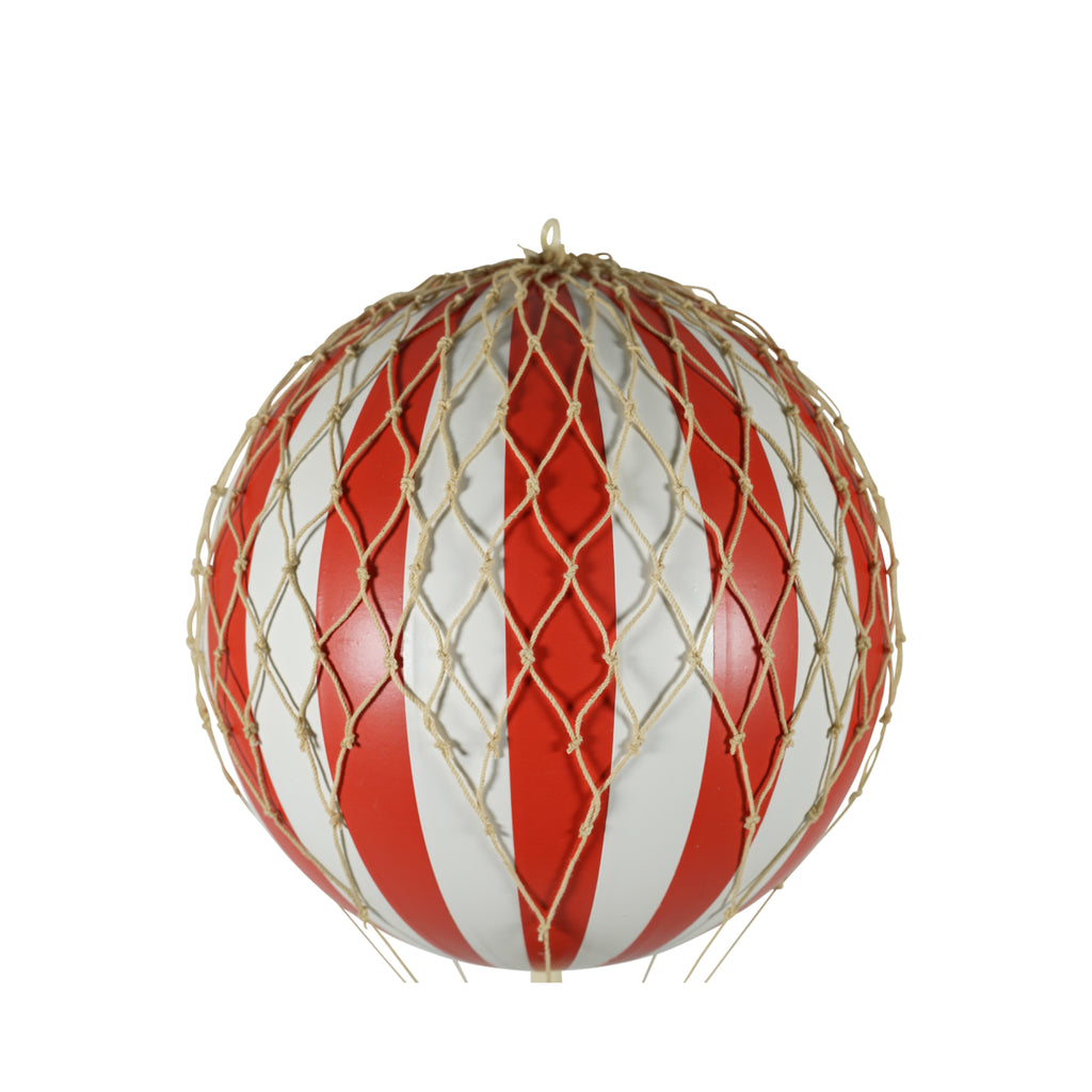 Authentic Models Travels Light Balloon Model, Red/white, Ø 18 Cm