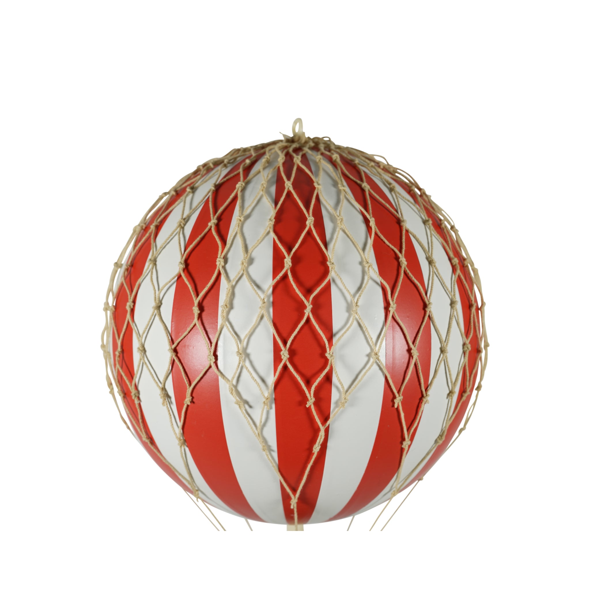 Authentic Models Travels Light Balloon Model, Red/white, Ø 18 Cm