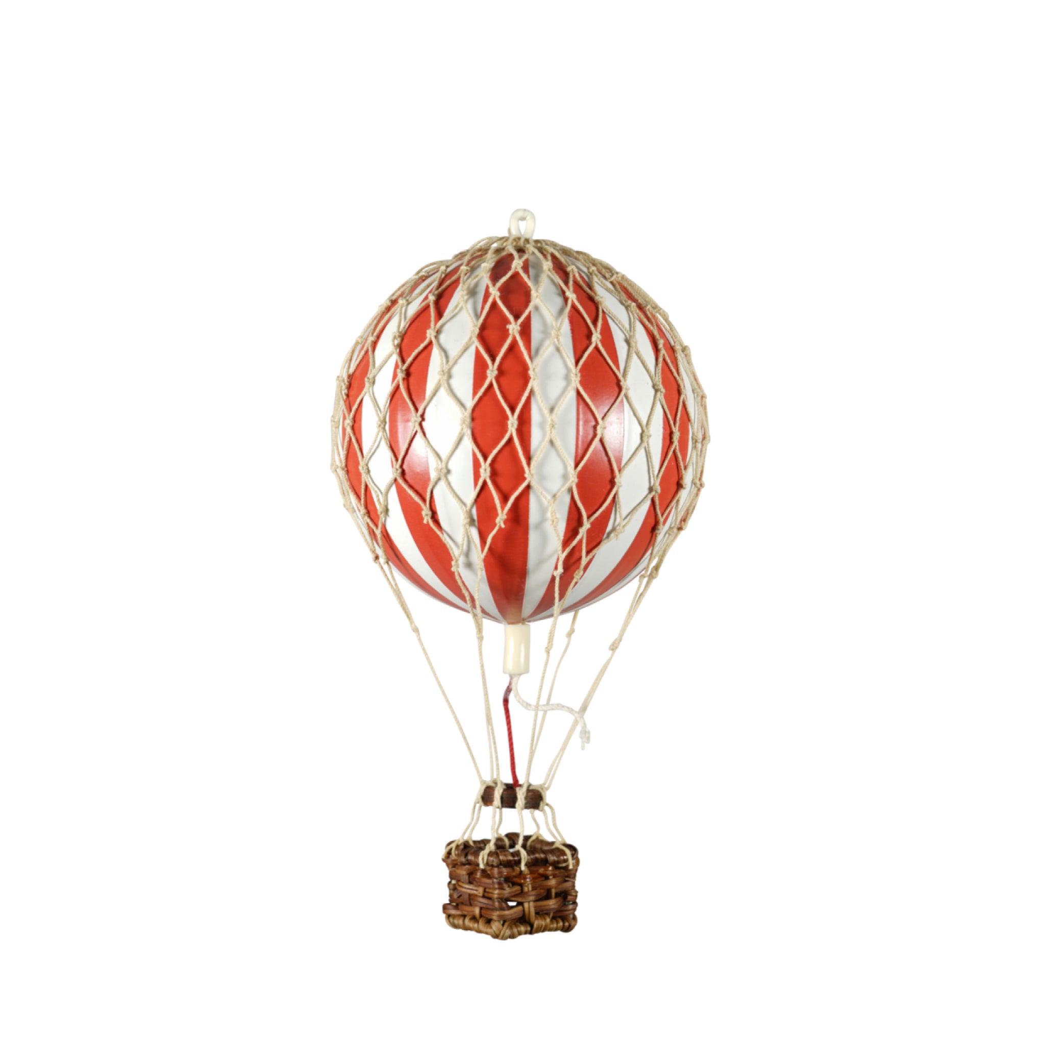Authentic Models Floating The Skies Balloon Model, Red/white, Ø 8.5 Cm