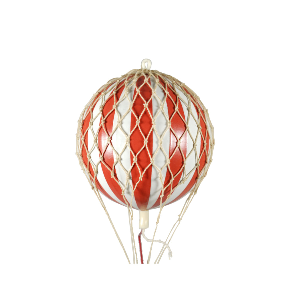 Authentic Models Floating The Skies Balloon Model, Red/white, Ø 8.5 Cm